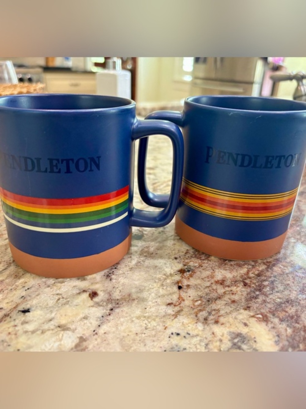 Pendleton Crater Lake National Parks Collectible Stoneware Mug 18oz Set of 2